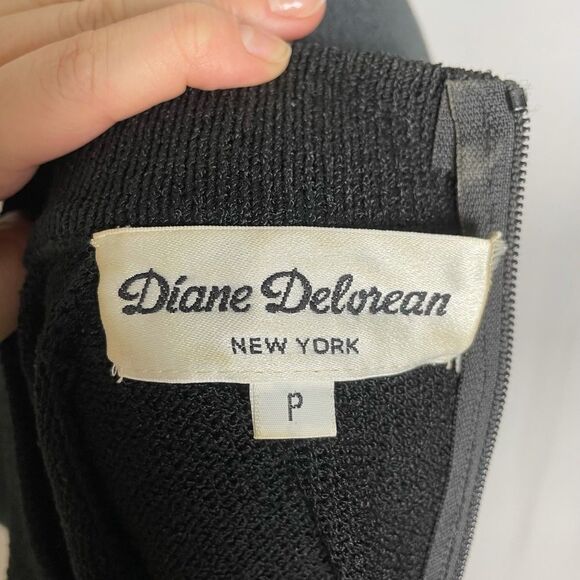 Vintage 80s Diane Delorean Knit Mock Neck Sweater- Women’s P - Picture 6 of 6